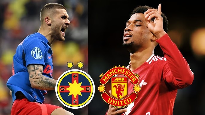 FCSB vs Manchester United F.C. lineups