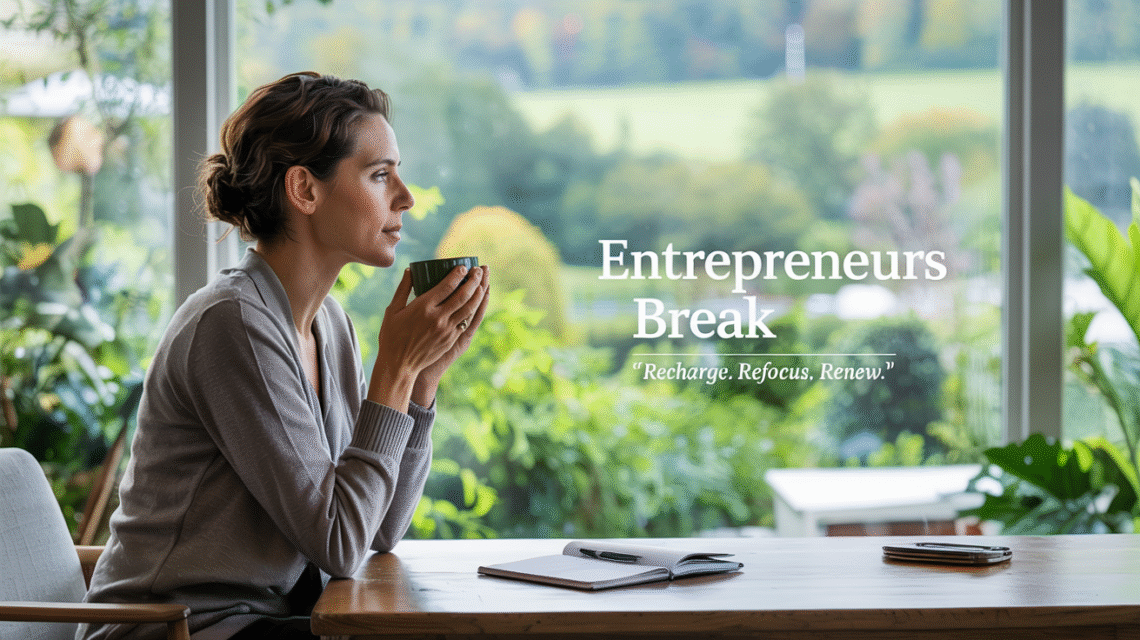 Entrepreneurs Break How Taking a Pause Can Boost Your Success