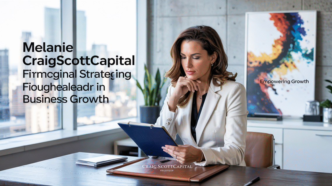 Melanie Craigscottcapital: Who She Is and What She Does