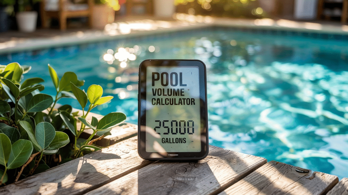 Pool Volume Calculator The Easy Way to Know How Much Water Your Pool Needs