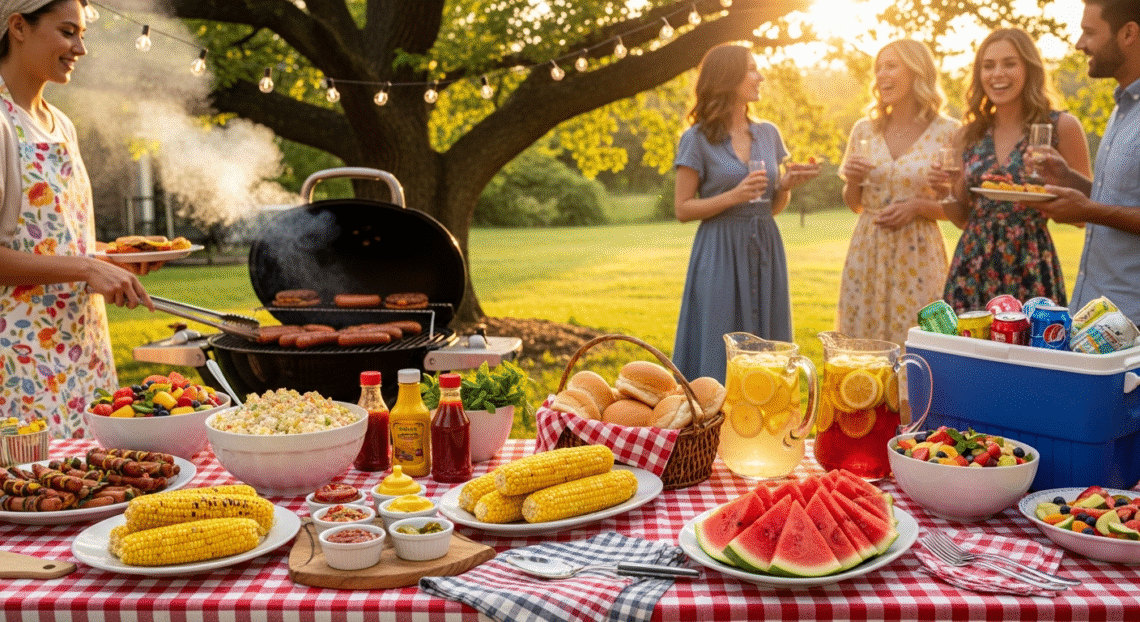 Offering at a Summer Cookout