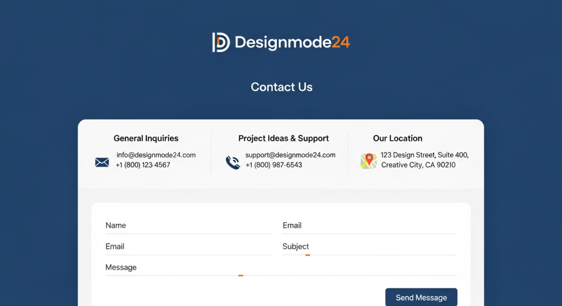 Designmode24 Contact Info