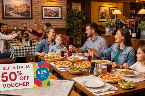 Bella Italia 50% Off Voucher