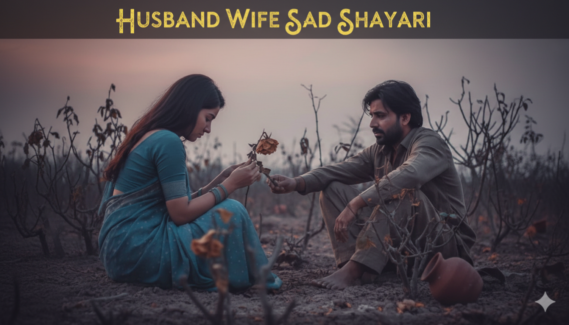 Husband Wife Sad Shayari